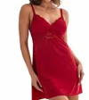 Pour Moi Fleur Lace Chemise In Red In Red