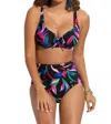 Pour Moi Palermo Super High Waist Control Brief In Multi In Multi