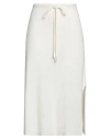 Pour Moi Woman Midi Skirt Ivory Size M/l Viscose, Polyamide, Wool, Cashmere