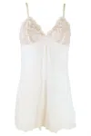 Pour Moi Women's Amour Luxe Chemise In Ivory / Champagne