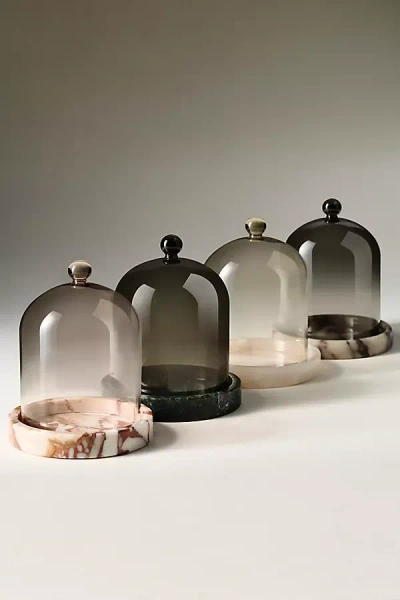 Poured New York Candle Cloche + Stone