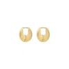 Pourquoi Women's Egg Petite Hoops Gold In Gold