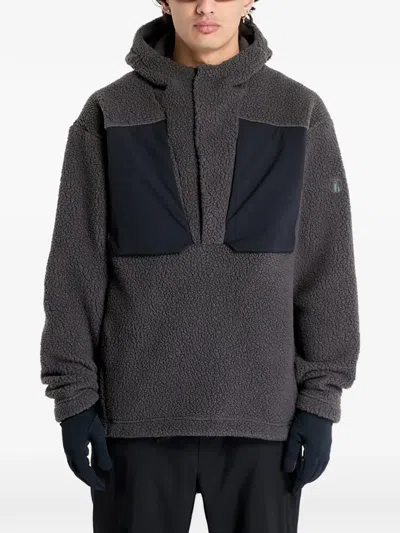 Poutnik By Tilak Panelled Hoodie In Animal Print