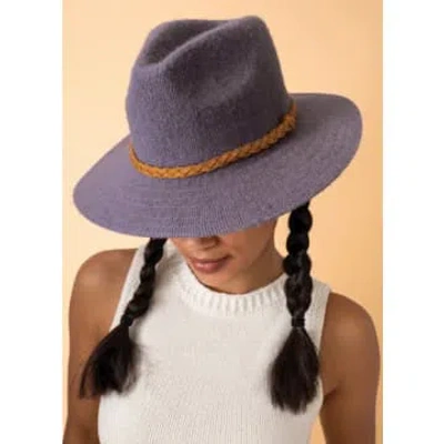 Powder Katie Wool Hat Lavender In Gray