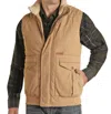 POWDER RIVER CONCEALED CARRY COTTON VEST IN TAN