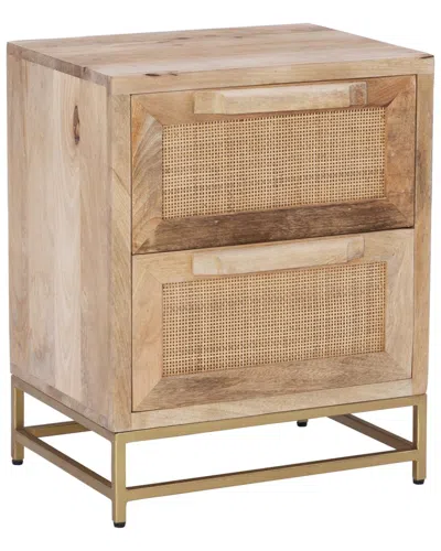 Powell 2 Drawer Night Stand In Neutral
