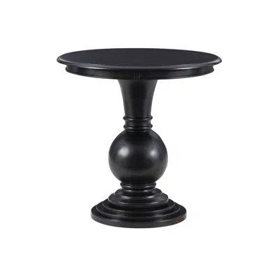 Powell Adeline Round Accent Table Black