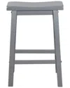 Powell Aiden Grey Counter Stool