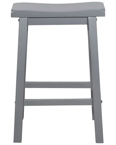 Powell Aiden Grey Counter Stool
