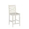 Powell Asher Counter Stool In White