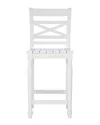 Powell Austin Counter Stool In White