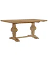 Powell Banks Dining Table In Brown