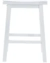 Powell Brooks White Counter Stool