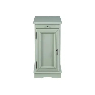 Powell Butler Aqua Accent Table In Green