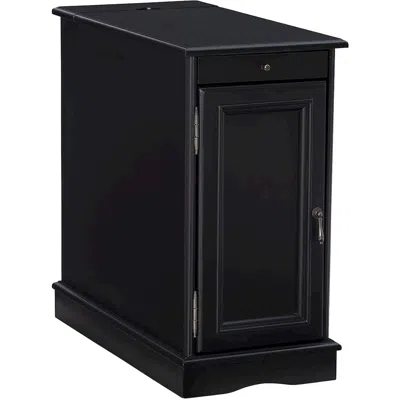 Powell Butler Black Accent Table