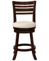 Powell Clive Counter Stool In Brown