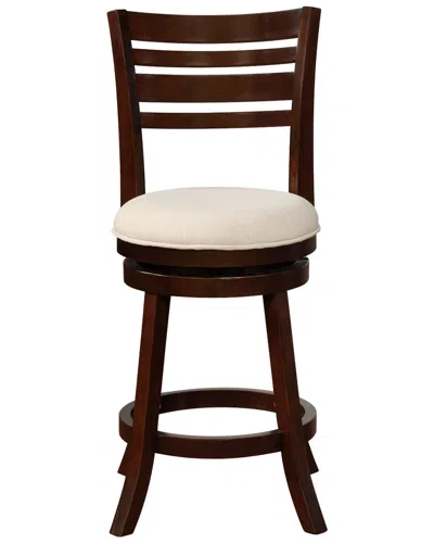 Powell Clive Counter Stool In Brown