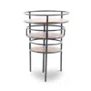 Powell Collis Three Tiered Plant Stand Side Table In White