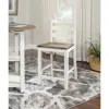 Powell Colm Counter Stool In White