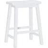 Powell Color Story White Counter Stool In White