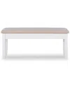 Powell Jane Brown Bench
