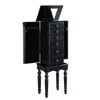 Powell Ebony Jewelry Armoire In Black