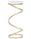 Powell Folding Drink Table In Gold