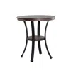 Powell Franklin Pub Table In Brown