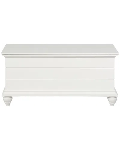 Powell Harrisburg Cedar Chest In White