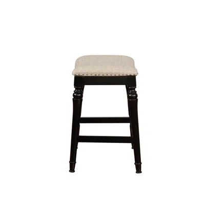 Powell Hayes Counter Stool Black In Multi