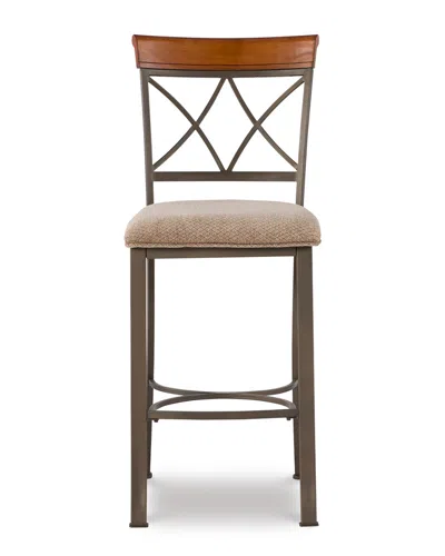 Powell Heidi Barstool In Brown