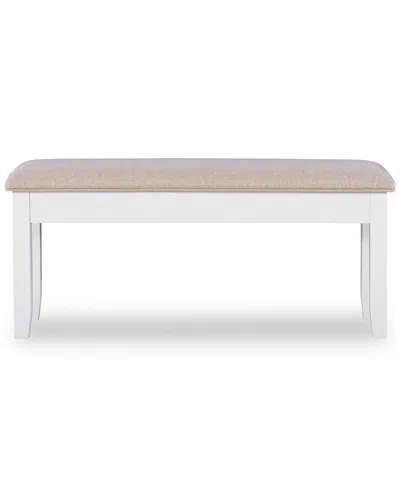 Powell Jane Brown Bench In Multi