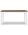 Powell Jane Brown Dining Table In Brown