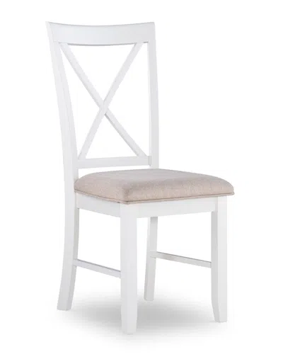 Powell Jane Brown Side Chair In Neutral