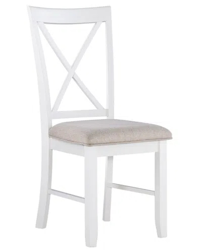 Powell Jane Set Of 2 Side Chairs In Brown
