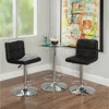 Powell Jenna 3pc Pub Table Set Black In Black