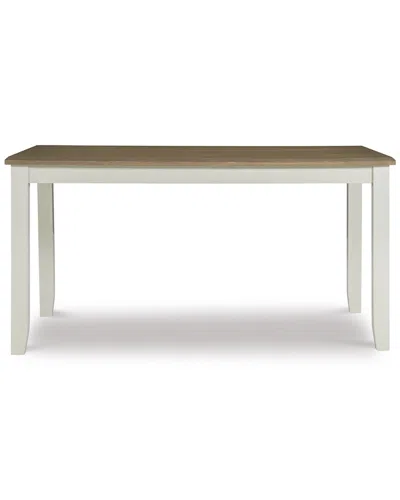 Powell Johan Dining Table In White