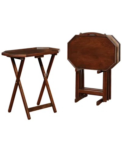 Powell Jordan Tray Table In Brown