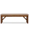 Powell Kramer Bench In Brown