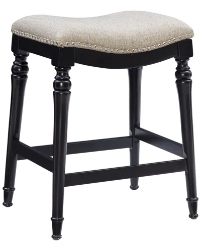 Powell Lockhart Dining Counter Stool In Black