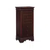 Powell Louis Philippe Marquis Cherry Jewelry Armoire In Brown