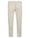 Powell Man Pants Light Grey Size 34 Cotton