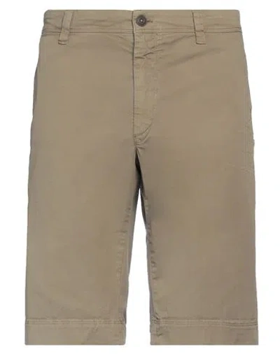 Powell Man Shorts & Bermuda Shorts Khaki Size 38 Cotton, Elastane In Beige