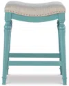Powell Mason Blue Counter Stool
