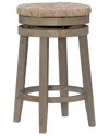 Powell Maya Counter Stool In Gray