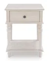 Powell Mcghie Side Table In Brown