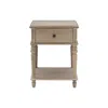 Powell Mcghie Side Table Natural In Brown