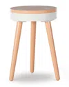 Powell Piera Side Table In Brown