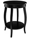 Powell Rainbow Side Table In Black