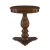 Powell Stanton Accent Side Table, Hazelnut In Brown
